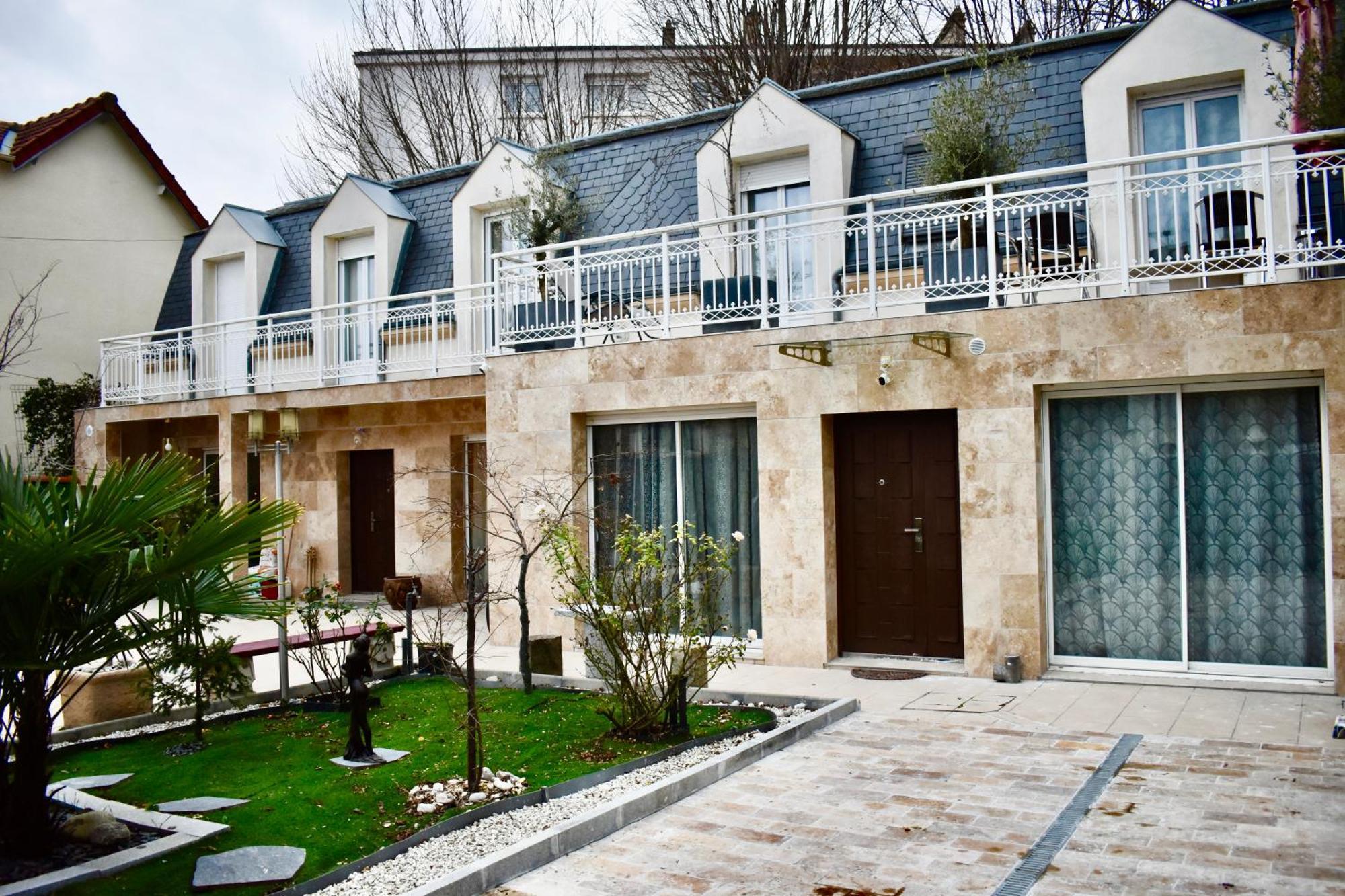 Villa Foch - Maison Familiale A 20 Min De Paris, Disney Et La Vallee Village Avec Balcon Et Jardin Privatif Saint-Maur-des-Fossés Kültér fotó